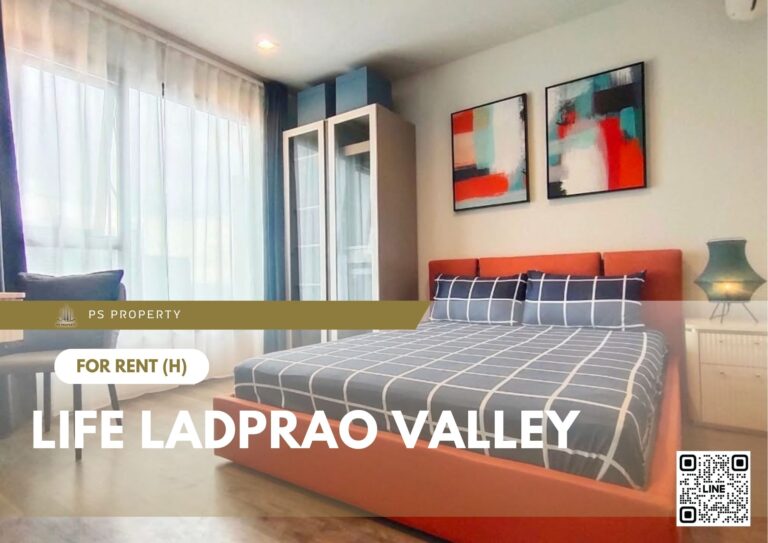 PS92267 – Condo Near BTS Ha Yaek Lat Phrao station For Rent , One bedroom unit at Life Ladprao Valley