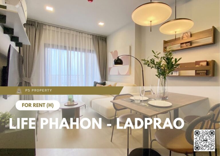 PS92307 – Condo Near BTS Ha Yaek Lat Phrao Station For Rent , One bedroom unit at Life Phahon – Ladprao