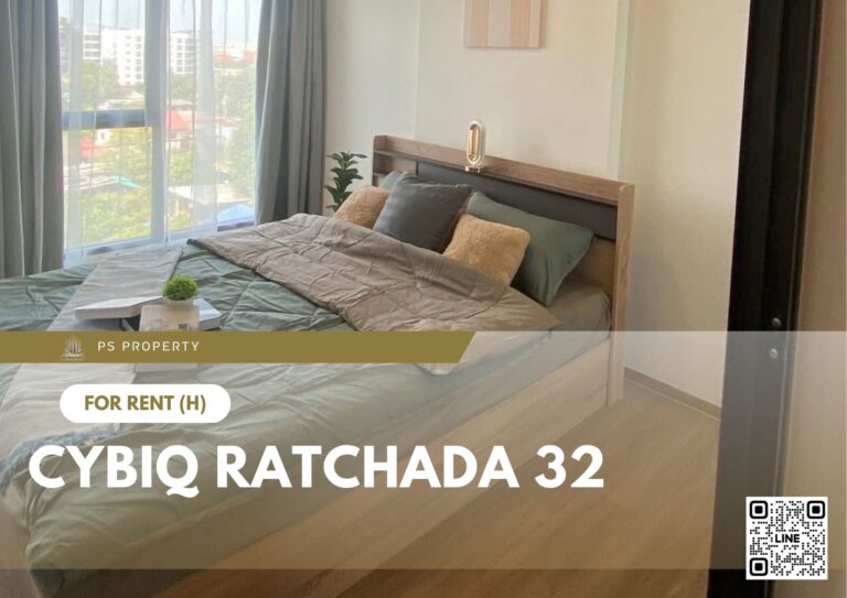 PS92074 – Condo Near BTS PhahonYothin 24 Station For Rent , One bedroom unit at Cybiq Ratchada 32