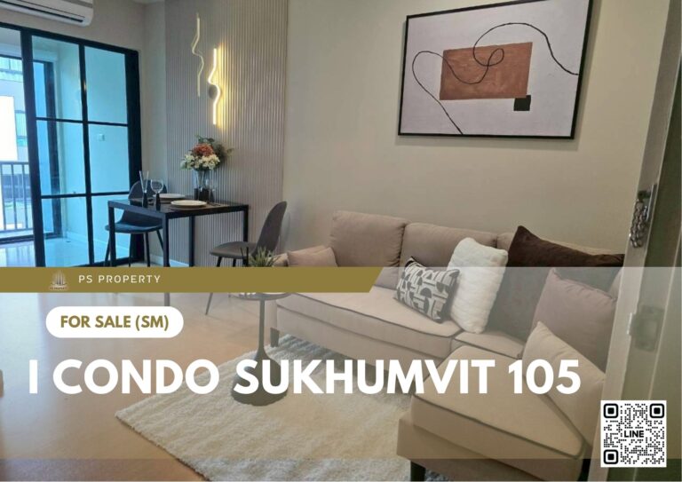 PS92491 – Condo Near MRT Si La Salle Station For Sale , One bedroom unit at I CONDO Sukhumvit 105
