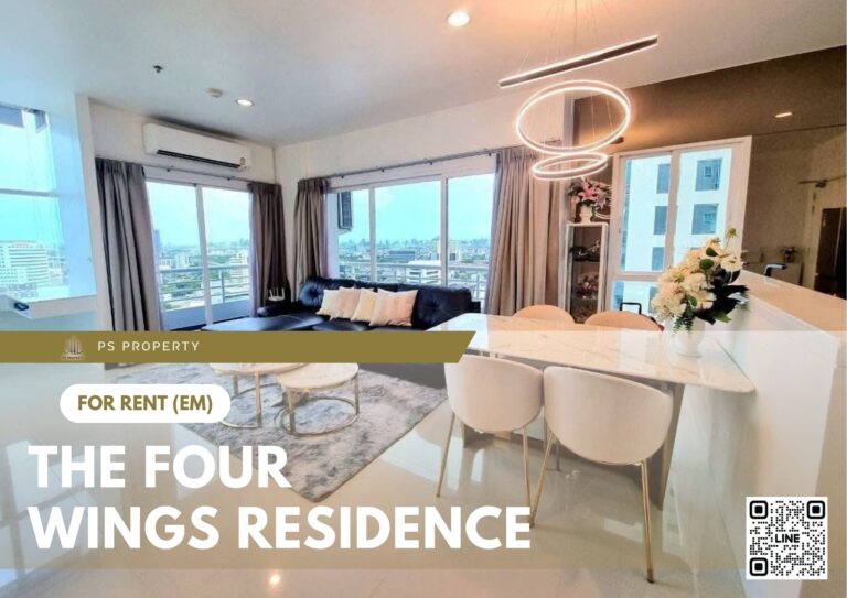 PS85572 – Condo Near ARL Ban Thap Chang Station For Rent , One bedroom unit at The Four Wings Residence