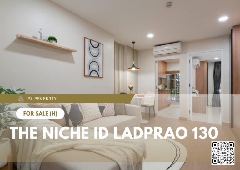 PS88560 – Condo Near MRT Lat Phrao 101 Station For Sale , One bedroom unit at The Niche ID Ladprao 130