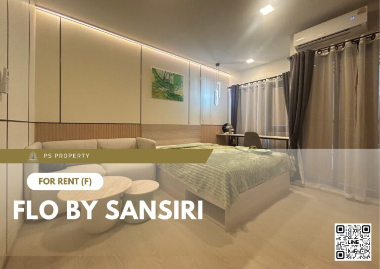 PS88910 – Condo Near BTS Klong San Station For Rent , One bedroom unit at FLO by Sansiri