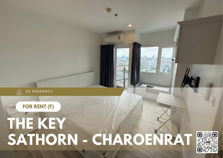 PS90103 – Condo Near BTS Surasak Station For Rent , Two bedroom unit at The Key Sathorn – Charoenrat