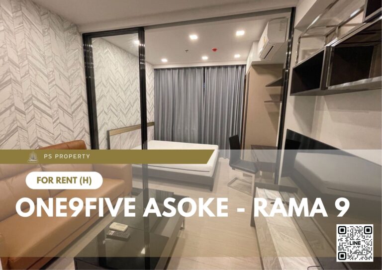 PS91193 – Condo Near MRT Phra Ram 9 Station For Rent , One bedroom unit at One9Five Asoke – Rama 9
