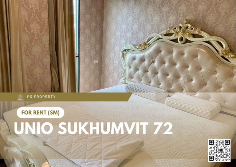PS92816 – Condo Near BTS Bearing Station For Rent , One bedroom unit at UNiO Sukhumvit 72