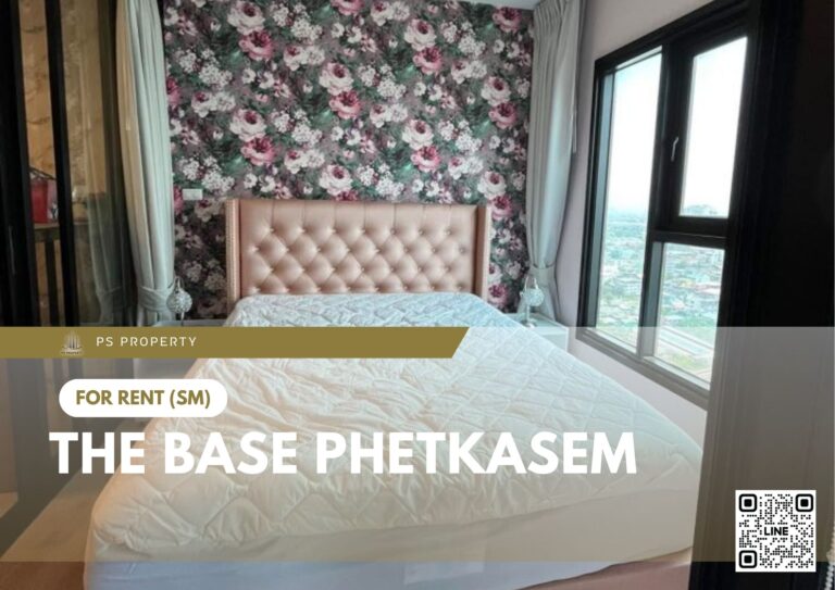 PS92830 – Condo Near MRT Phetkasem 48 Station For Rent , One bedroom unit at The Base Phetkasem