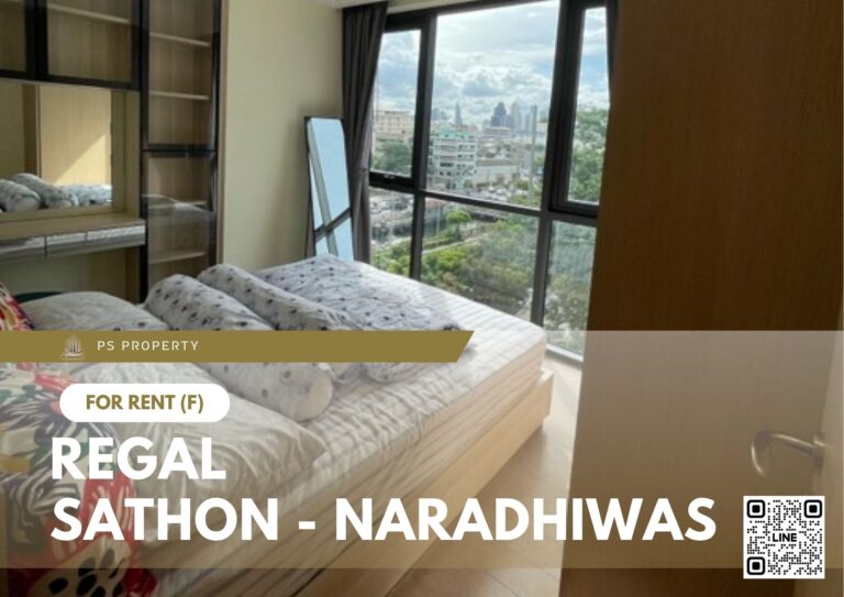 PS90671 – Condo Near BTS Chong Nonsi Station For Rent , Two bedroom unit at Regal Sathon – Naradhiwas