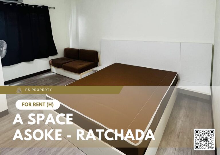 PS71830 – Condo Near MRT Phra Ram 9 Station For Rent , One bedroom unit at A Space Asoke – Ratchada