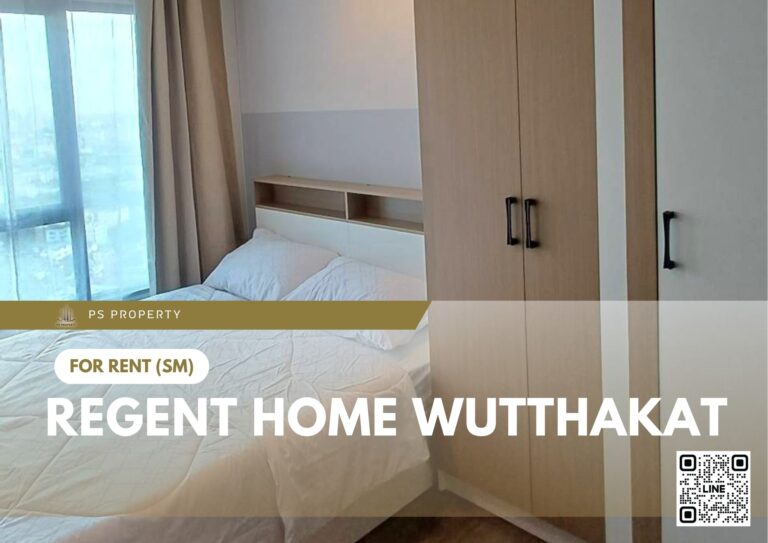 PS91240 – Condo Near BTS Wutthakat Station For Rent , One bedroom unit at Regent Home Wutthakat