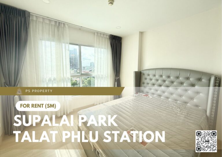 PS91247 – Condo Near BTS Talat Phlu Station For Rent , One bedroom unit at Supalai Park Talat Phlu Station