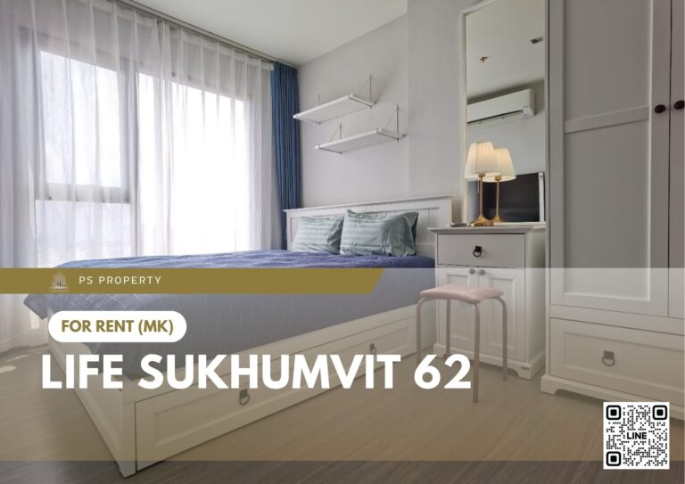 PS93067 – Condo Near BTS Bang Chak Station For Rent , One bedroom unit at Life Sukhumvit 62