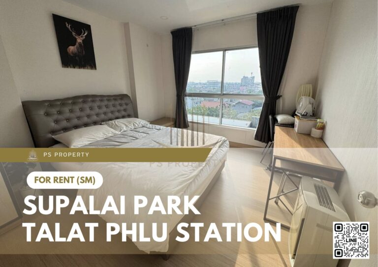 PS50268 – Condo Near BTS Talat Phlu Station For Rent , One bedroom unit at Supalai Park Talat Phlu Station