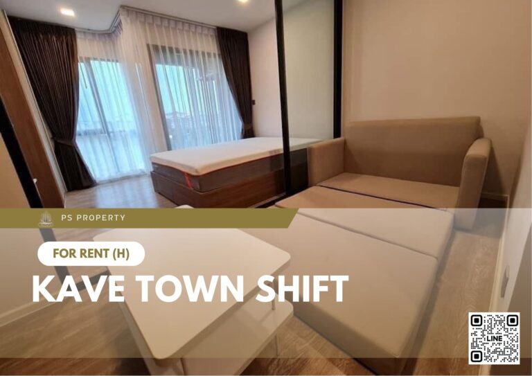 PS90500 – Condo Near SRT Rangsit Station For Rent , One bedroom unit at Kave Town Shift