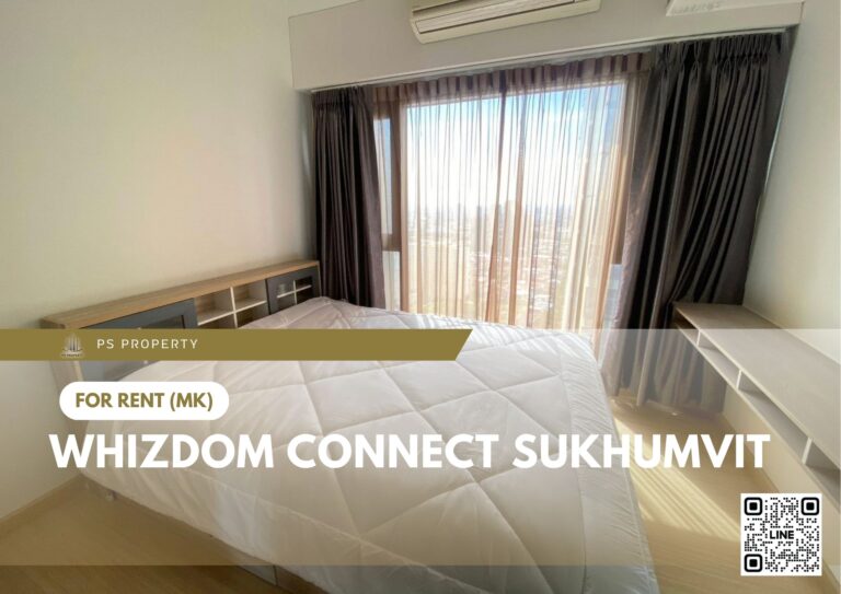 PS94246 – Condo Near BTS Punnawithi Station For Rent , One bedroom unit at Whizdom Connect Sukhumvit