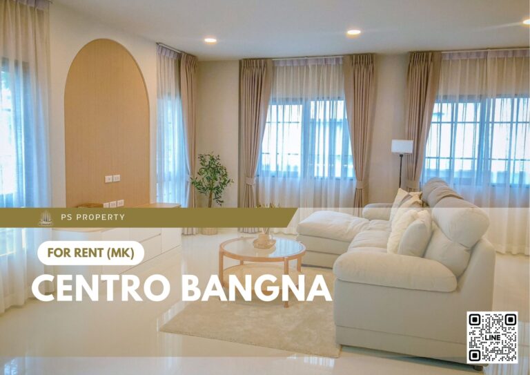PS94268 – House Near MRT Si Dan Station For Rent , at Centro Bangna