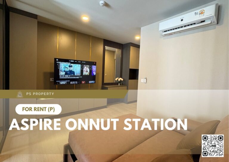 PS87959 – Condo Near BTS On Nut Station For Rent , One bedroom unit at Aspire Onnut Station