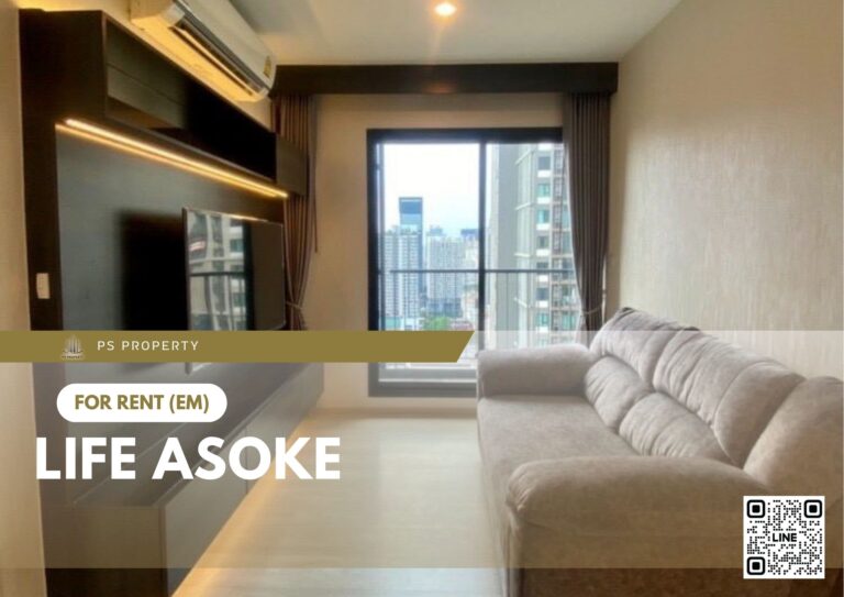 PS86359 – Condo Near MRT Phetchaburi Station For Rent , Two bedroom unit at Life Asoke