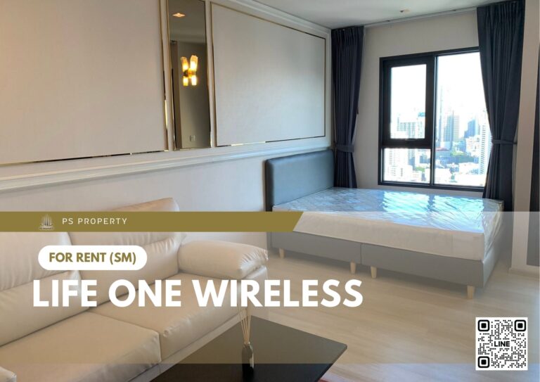PS94610 – Condo Near BTS Phloen Chit Station For Rent , One bedroom unit at Life One Wireless