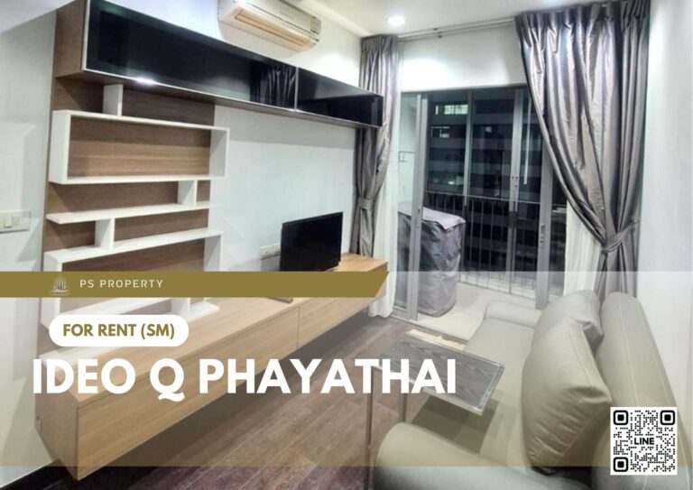 PS94846 – Condo Near BTS Phayathai Station For Rent , One bedroom unit at IDEO Q Phayathai