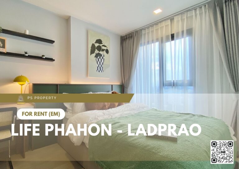 PS93789 – Condo Near BTS Ha Yaek Lat Phrao Station For Rent , One bedroom unit at Life Phahon – Ladprao