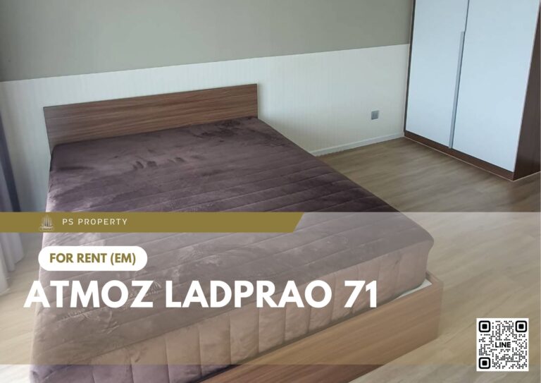 PS93728 – Condo Near MRT Lat Phrao 71 Station For Rent , Two bedroom unit at Atmoz Ladprao 71