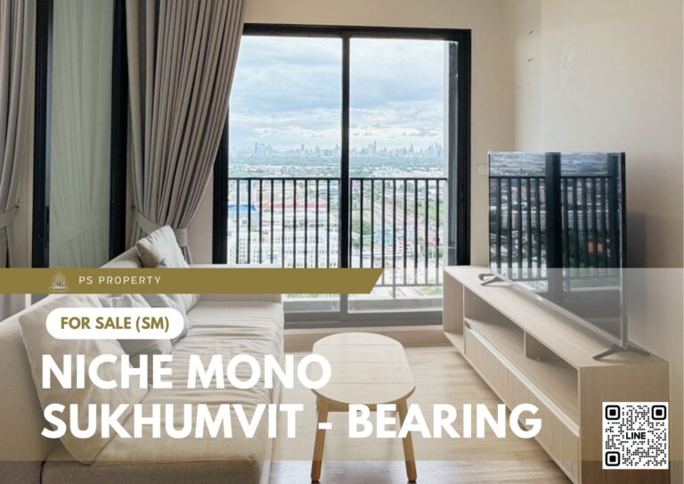 PS94645 – Condo Near BTS Bearing station For Rent , One bedroom unit at Niche Mono Sukhumvit – Bearing