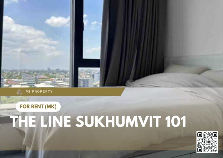 PS94951 – Condo Near BTS Punnawithi Station For Rent , One bedroom unit at THE LINE Sukhumvit 101
