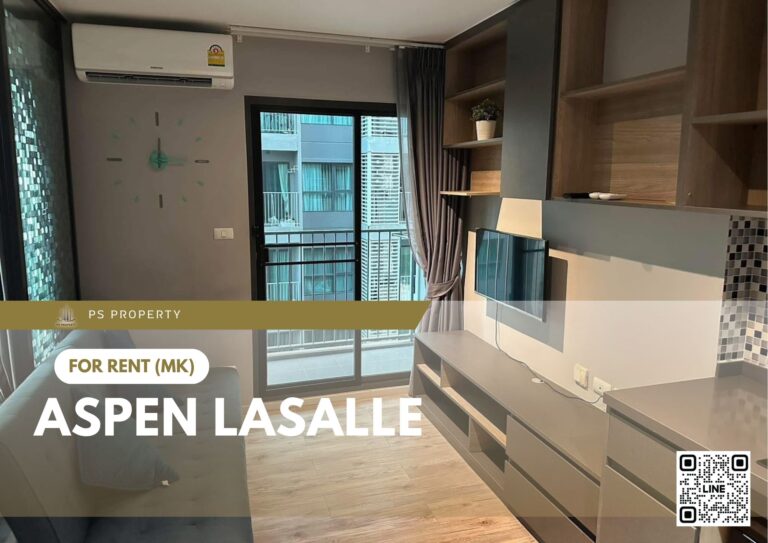 PS94893 – Condo Near MRT Si La Salle Station For Rent , One bedroom unit at Aspen Lasalle