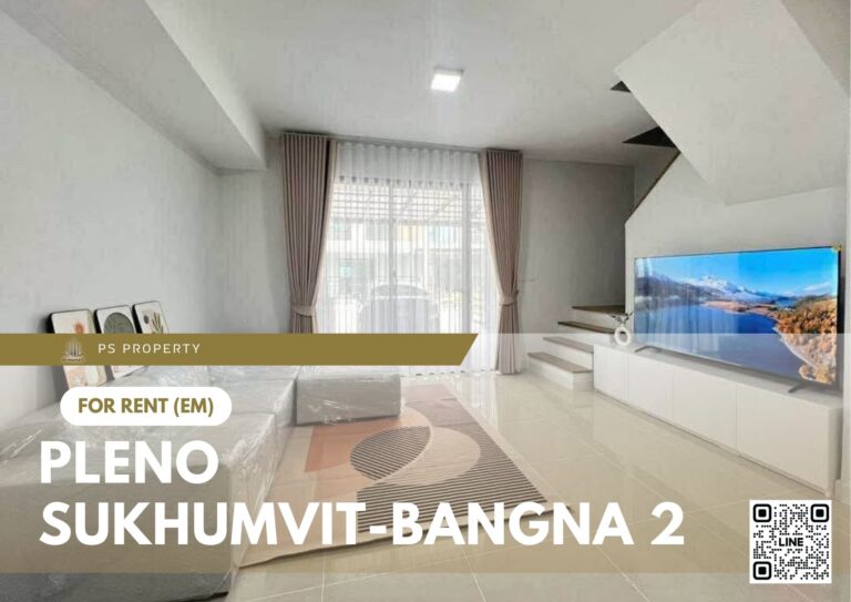 PS93631 – House Near BTS Bang na Station For Rent , at Pleno Sukhumvit-Bangna 2