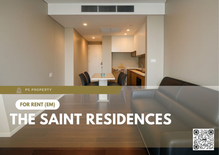 PS93623 – Condo Near MRT PhahonYothin Station For Rent , Two bedroom unit at The Saint Residences