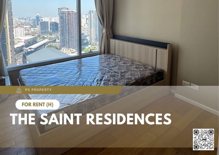 PS95024 – Condo Near MRT PhahonYothin Station For Rent , One bedroom unit at The Saint Residences