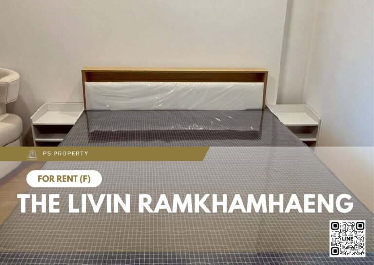 PS93491 – Condo Near MRT Yaek Lam Sali Station For Rent , One bedroom unit at The Livin Ramkhamhaeng