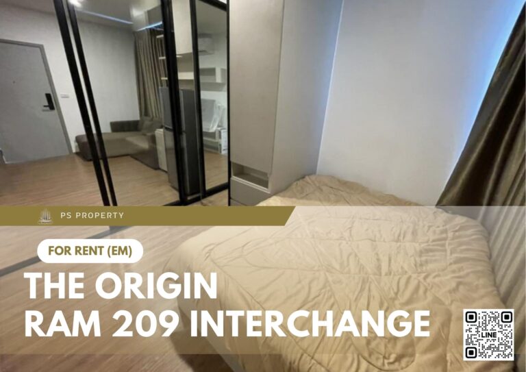 PS93471 – Condo Near MRT Min Buri Station For Rent , One bedroom unit at The Origin Ram 209 Interchange
