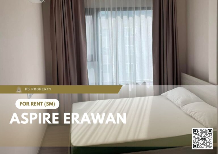 PS83726 – Condo Near BTS Chang Erawan Station For Rent , One bedroom unit at Aspire Erawan
