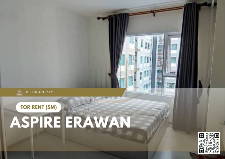 PS52802 – Condo Near BTS Chang Erawan Station For Rent , One bedroom unit at Aspire Erawan