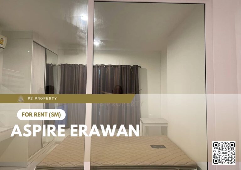 PS26049 – Condo Near BTS Chang Erawan Station For Rent , One bedroom unit at Aspire Erawan
