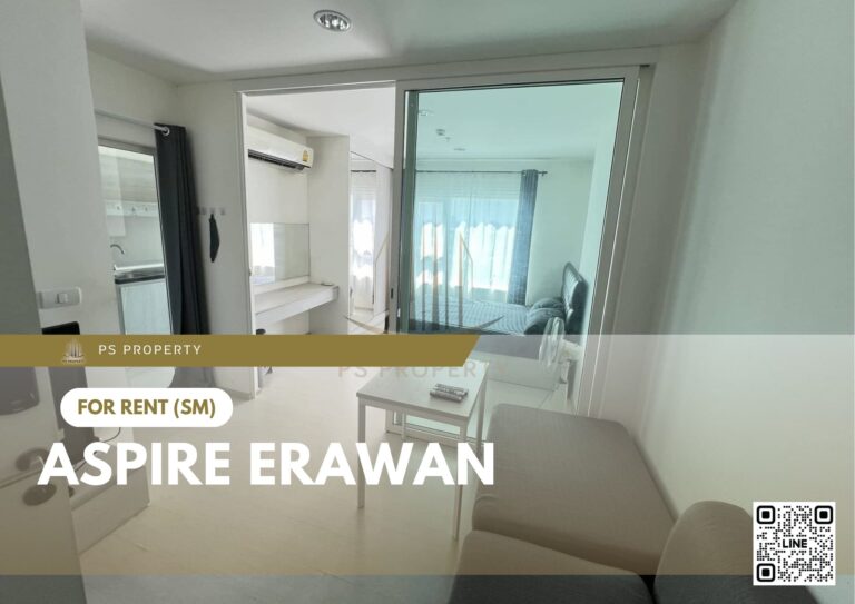 PS26002 – Condo Near BTS Chang Erawan Station For Rent , One bedroom unit at Aspire Erawan