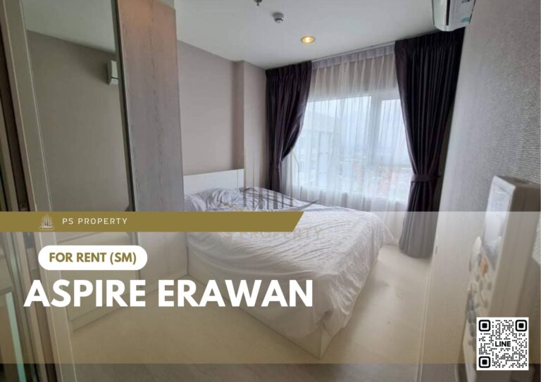 PS25813 – Condo Near BTS Chang Erawan Station For Rent , One bedroom unit at Aspire Erawan