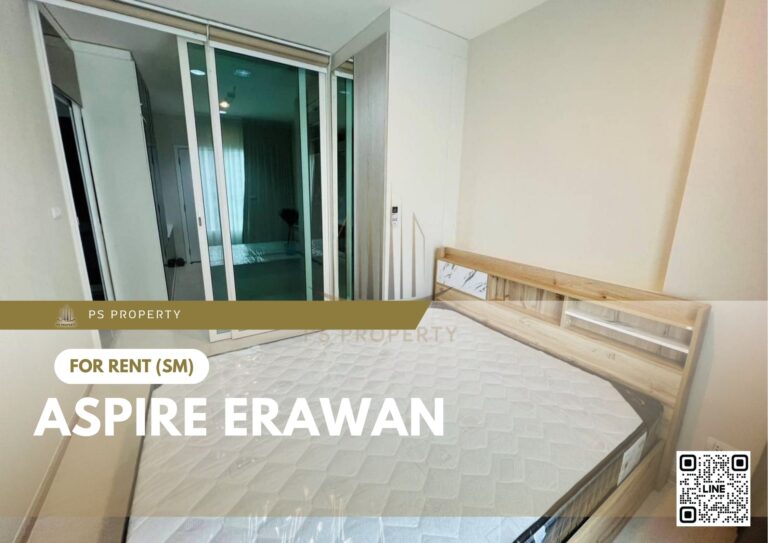 PS10518 – Condo Near BTS Chang Erawan Station For Rent , One bedroom unit at Aspire Erawan