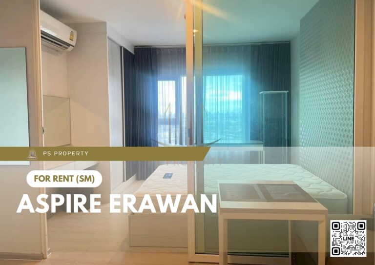 PS23371 – Condo Near BTS Chang Erawan Station For Rent , One bedroom unit at Aspire Erawan