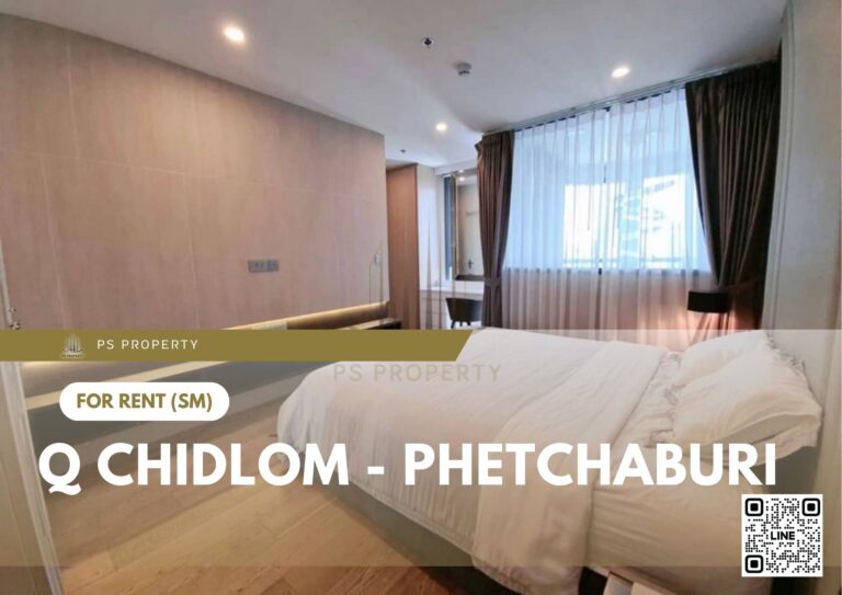 PS14516 – Condo Near BTS Chidlom Station For Rent , One bedroom unit at Q Chidlom – Phetchaburi