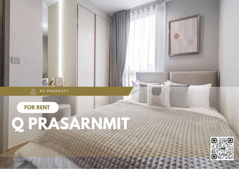 PS10080 – Condo Near BTS Phrom Phong Station For Rent , Two bedroom unit at Q Prasarnmit