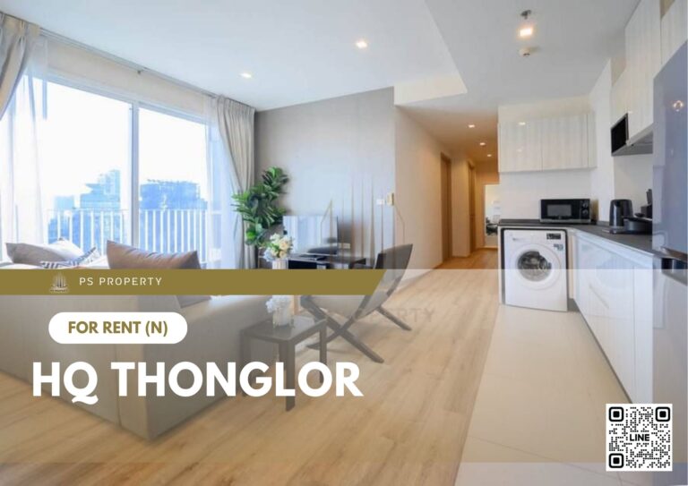 PS46333 – Condo Near BTS Thong Lo Station For Rent , Two bedroom unit at HQ Thonglor