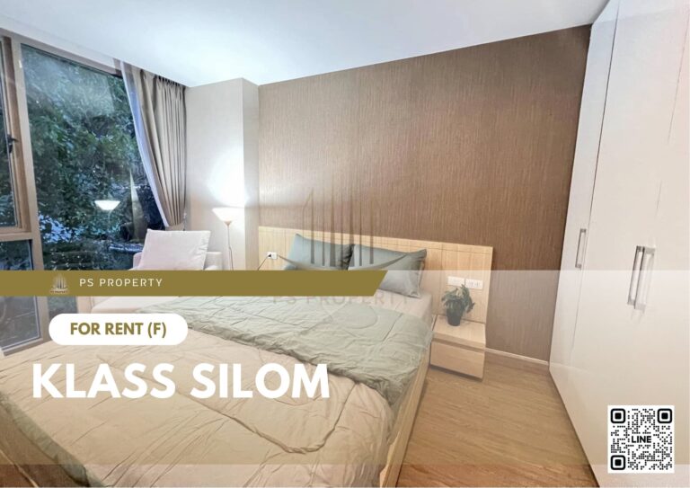PS45562 – Condo Near BTS Chong Nonsi Station For Rent , One bedroom unit at Klass Silom