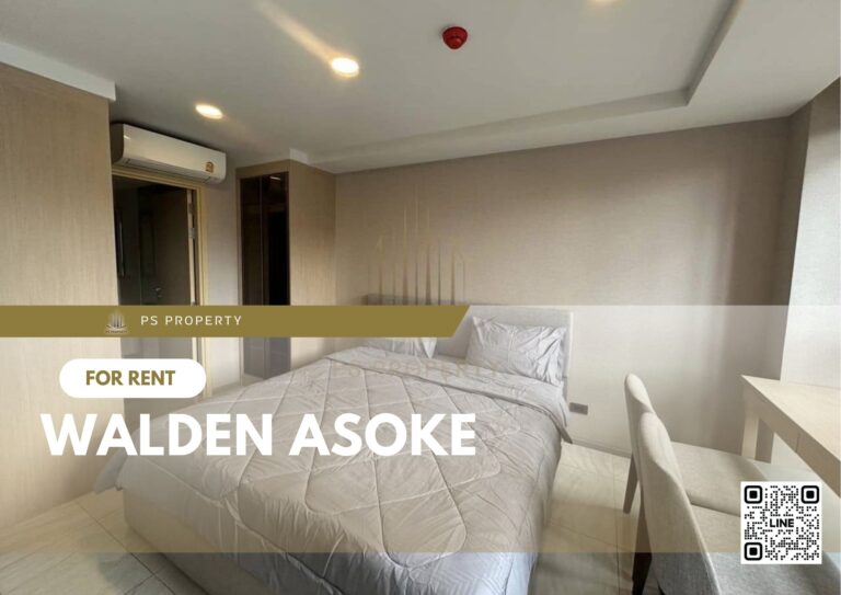 PS28580 – Condo Near BTS Asok Station For Rent , One bedroom unit at Walden Asoke