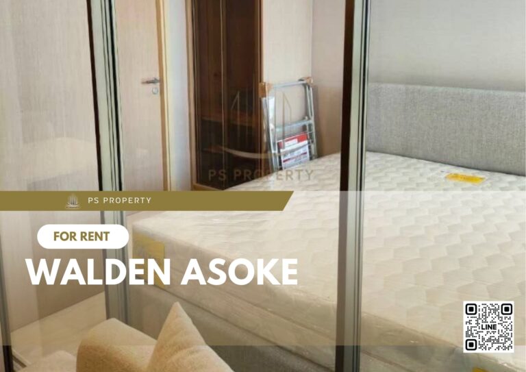 PS39433 – Condo Near BTS Asok Station For Rent , One bedroom unit at Walden Asoke