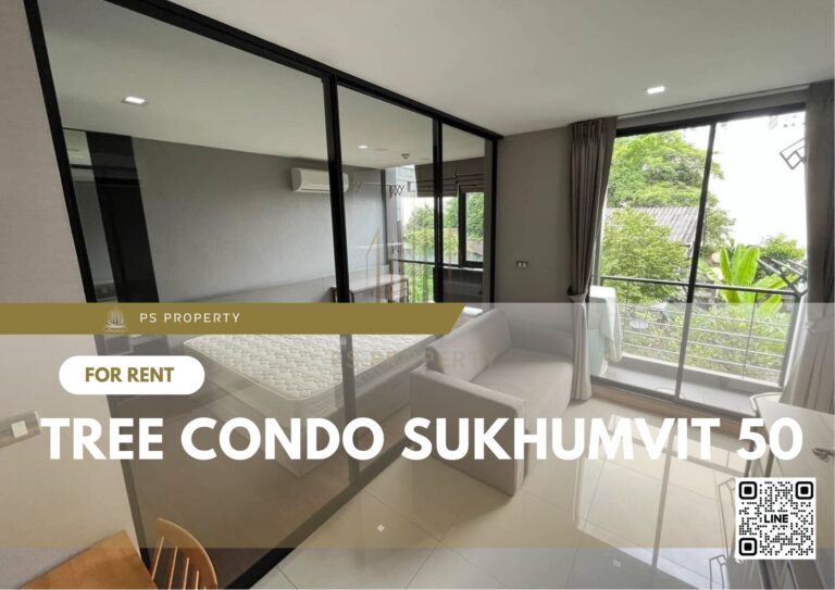 PS11089 – Condo Near BTS On Nut Station For Rent , One bedroom unit at Tree Condo Sukhumvit 50