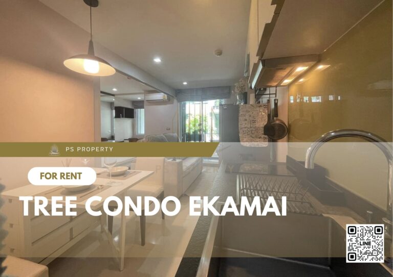 PS31832 – Condo Near BTS Ekkamai Station For Rent , One bedroom unit at Tree Condo Ekamai