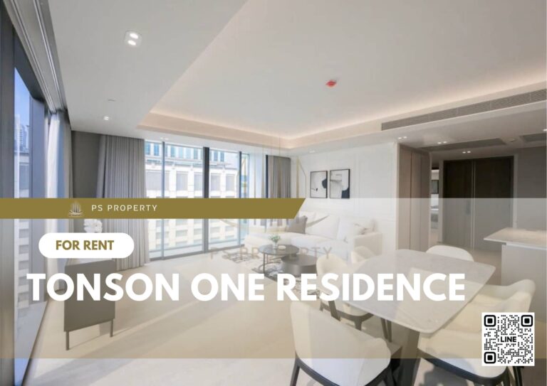 PS44420 – Condo Near BTS Chidlom Station For Rent ,Two bedroom unit at Tonson One Residence